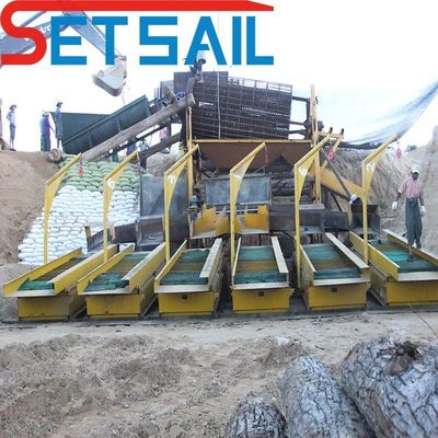 Customized Full Automatic Land Mining Machinery for Gold and Diamond at Affordable