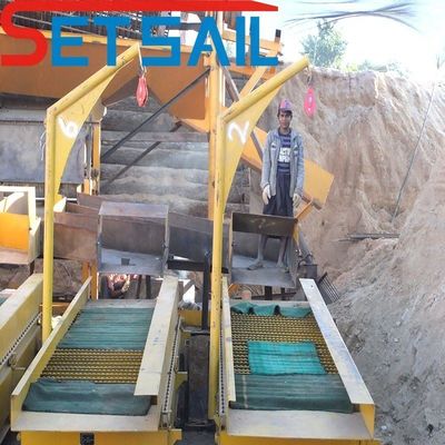 Customized Full Automatic Land Mining Machinery for Gold and Diamond at Affordable