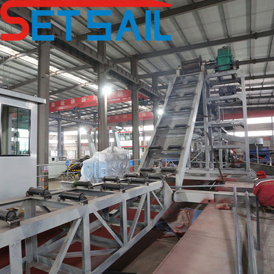 Versatile River Gold and Diamond Mining Dredger with Bucket Chain Capacity 60m3-300m3