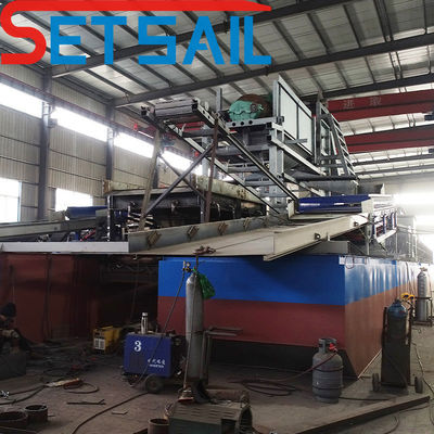 60m3-300m3 Capacity Gold Diamond Equipment River Mining Machinery with US 2000/Set Samples
