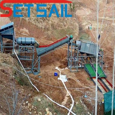 Full Payment Gold and Diamond Selection Land Mining Device with 50m3-500m3 Capacity