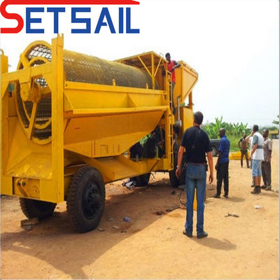 Land Mining Gold and Diamond Dredger Powered by 2 Sets Centrifuge LM-19 for Ground