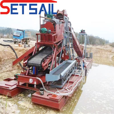 Gold Carpet High Capacity River Mining Dredging Machinery with Estimated Delivery Time