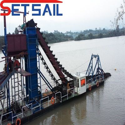 Gold Carpet High Capacity River Mining Dredging Machinery with Estimated Delivery Time