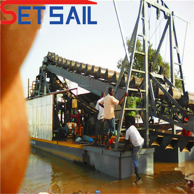 Gold Carpet High Capacity River Mining Dredging Machinery with Estimated Delivery Time