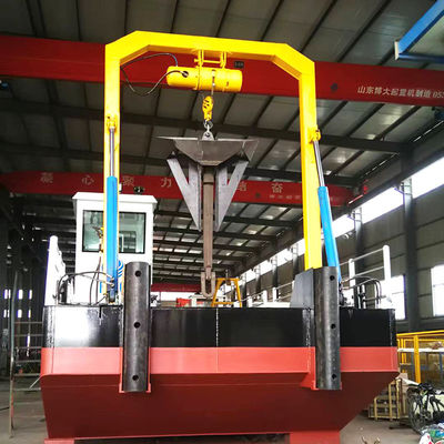 Transport Diesel Fuel Barge with Dual Propellers 70kg X2 Anchor Quantity and Weight