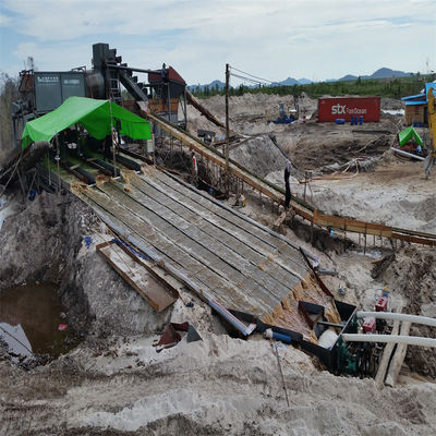 18L-500L Fuel Consumption Land Mining Machinery for Gold and Diamond Customized Design