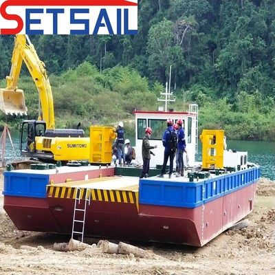 300HP-500HP Double Propeller Multi Function Service Working Boat for Dredger Samples