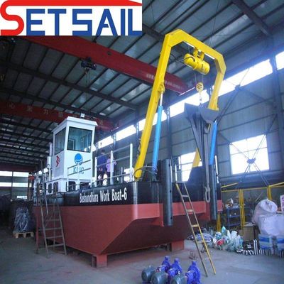 300HP-500HP Double Propeller Multi Function Service Working Boat for Dredger Samples