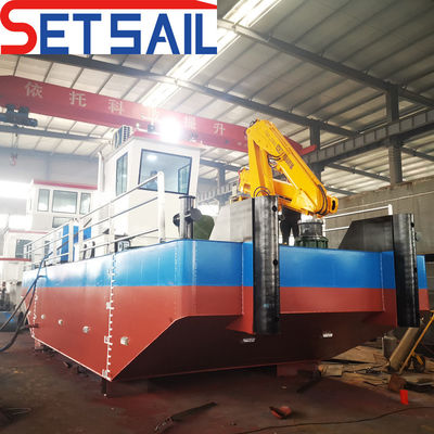 300HP-500HP Double Propeller Multi Function Service Working Boat for Dredger Samples