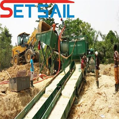 Made Land Mining Machinery with Jigging Bucket Capacity 0.07m3 Multi Color