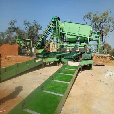 Corrosion Resistant Material Land Gold Mining Machinery with Diamond Jigging Equipment