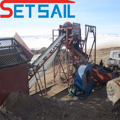 50-500 Ton Capacity Performance Land Mining Machinery for Iron Powder Water Flow 200m3/H