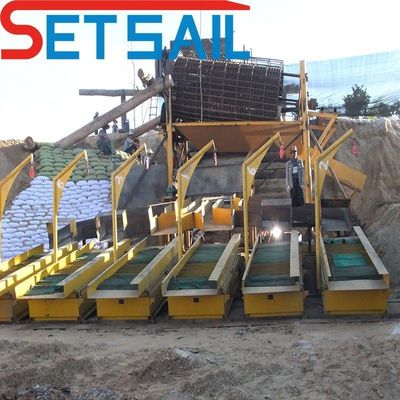 50-500 Ton Capacity Centrifuge Power 7.5-50kw Gold Mining Machinery with Agitation Chute