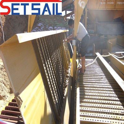 Gold Machinery Generator Sets with Jigging Equipment 2 Meter Built Chute Working Length