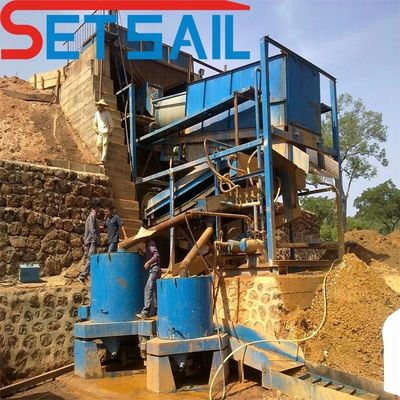 Built Chute Land Mining Gold and Diamond Centrifuge Machinery with Customized Design