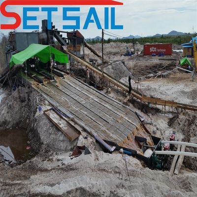 Built Chute Land Mining Gold and Diamond Centrifuge Machinery with Customized Design