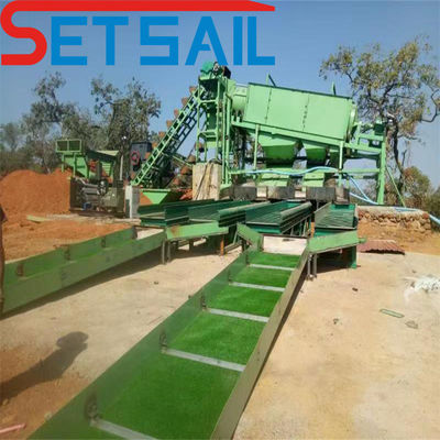 Built Chute Land Mining Gold and Diamond Centrifuge Machinery with Customized Design