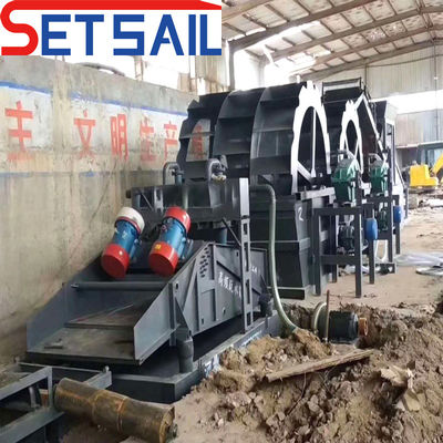River Sand Washing Machine Used in River with and 50m3-500m3/H Processing Capacity
