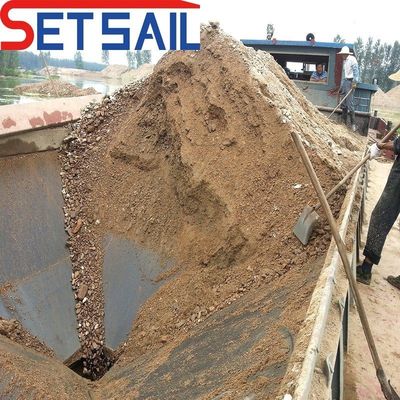 Customized Request Weichai Engine Propeller Sand Transportation Ship for Philipines
