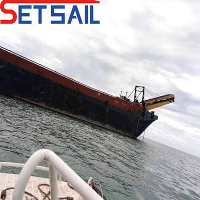 US River Sand Transportation Boat with Diesel Engine Power Displacement 155t-600t