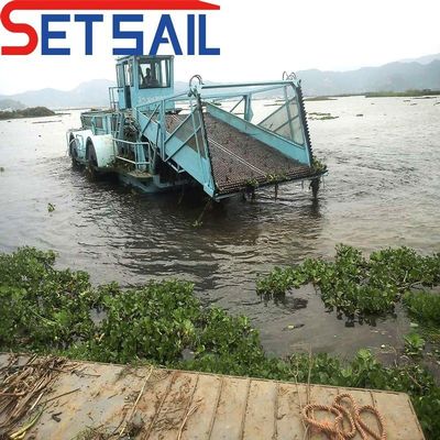 7.2m-25m Total Length Lake Trash Cleaning Machine with and 7.5-50m3 Loading Capacity