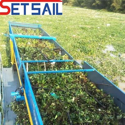 7.5-50m3 Capacity Water Hyacinth Harvesting Machine for High Loading Capacity