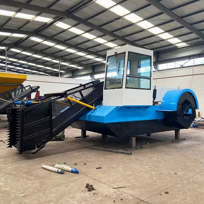 Semi-Automatic Hydraulic Aquatic Plant Weed Harvester for River Reed/Hyacinth/Garbage