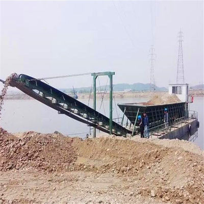 Multi Function River Sand Transportation Barge 500ton Max Pay Load 1-2 Sets Gear Box