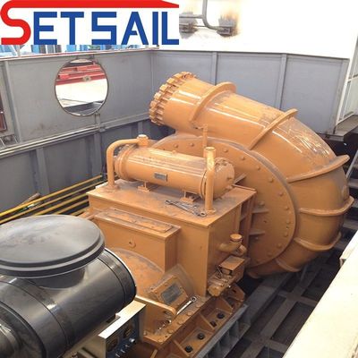 Lake Mud Dredger Sand Pump with Single Suction Pump and Coupler Connection Point