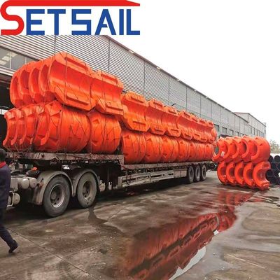 Flange Connection Sea Sand Transport Pipeline Cutter Suction Dredger Discharge Pipe
