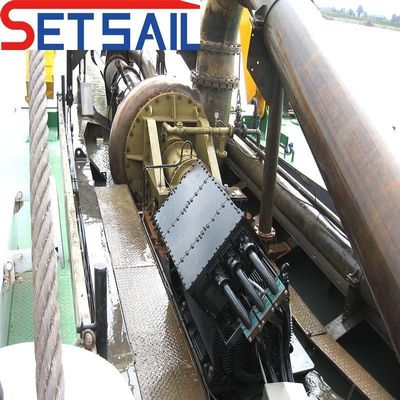 Wheel Bucket Dredger Mud Pump with High Mounting Height and Single Suction Impeller