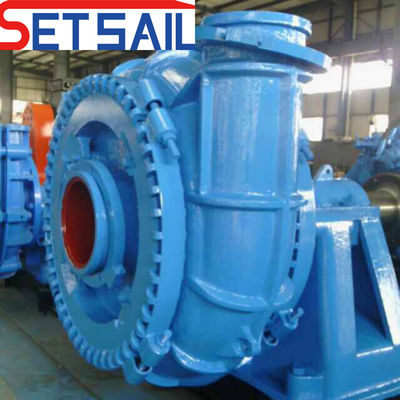 Wheel Bucket Dredger Mud Pump with High Mounting Height and Single Suction Impeller