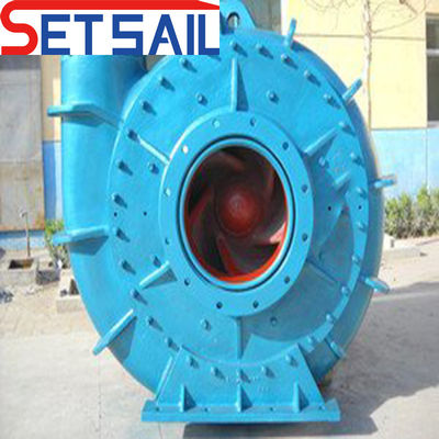 Wheel Bucket Dredger Mud Pump with High Mounting Height and Single Suction Impeller