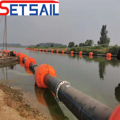 Customized Request HDPE Material Dredging Pipe with Flange Connection from Original