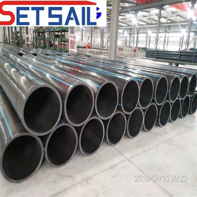Flange Connection HDPE Pipe Line for Dredging Mud Fast Shipping and Competitive